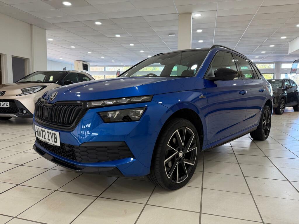 Skoda Kamiq 1.0 Tsi Monte Carlo Suv Dsg Euro 6 Ss WM72ZYB Blue #3