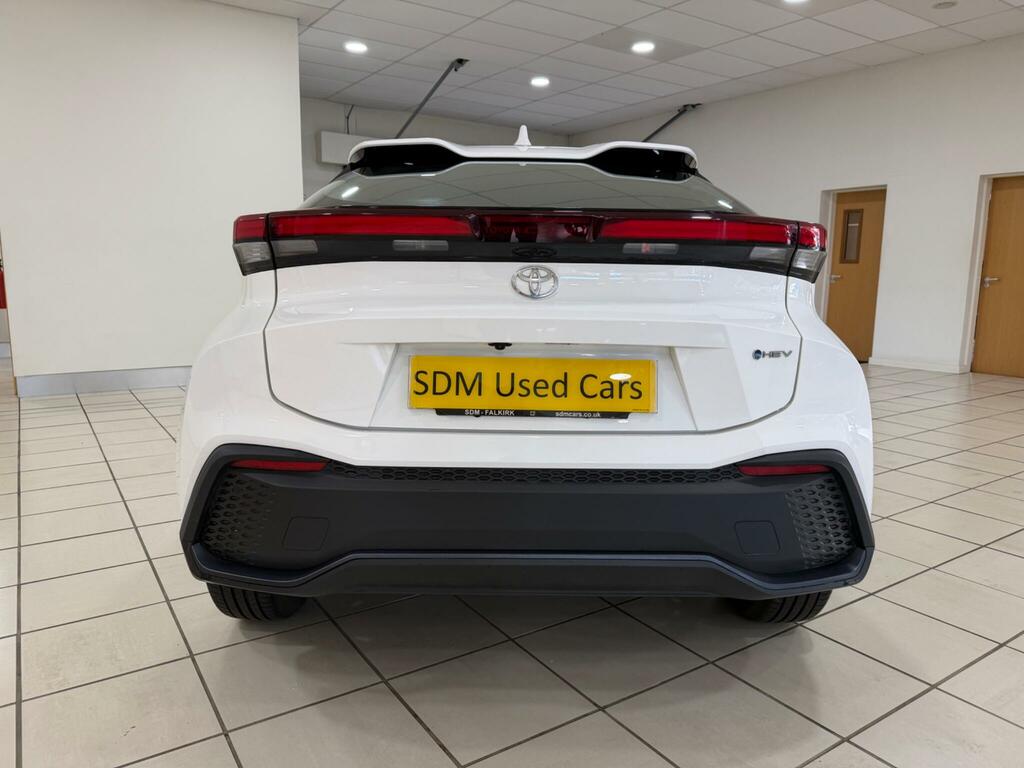 Toyota C-Hr 1.8 Vvt-h Icon Suv Hybrid Cvt Euro 6 S FV25CZB White #6