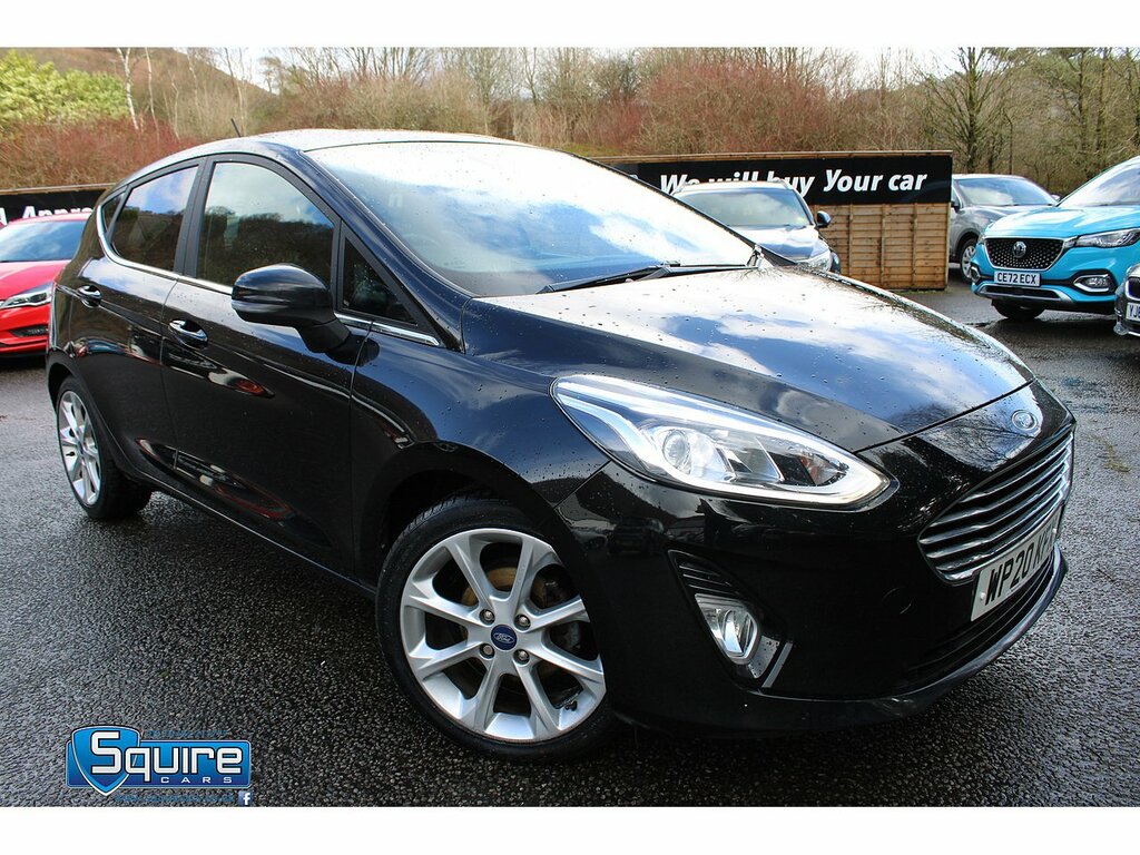 Ford Fiesta T Ecoboost Titanium X U1448 Ulez Black