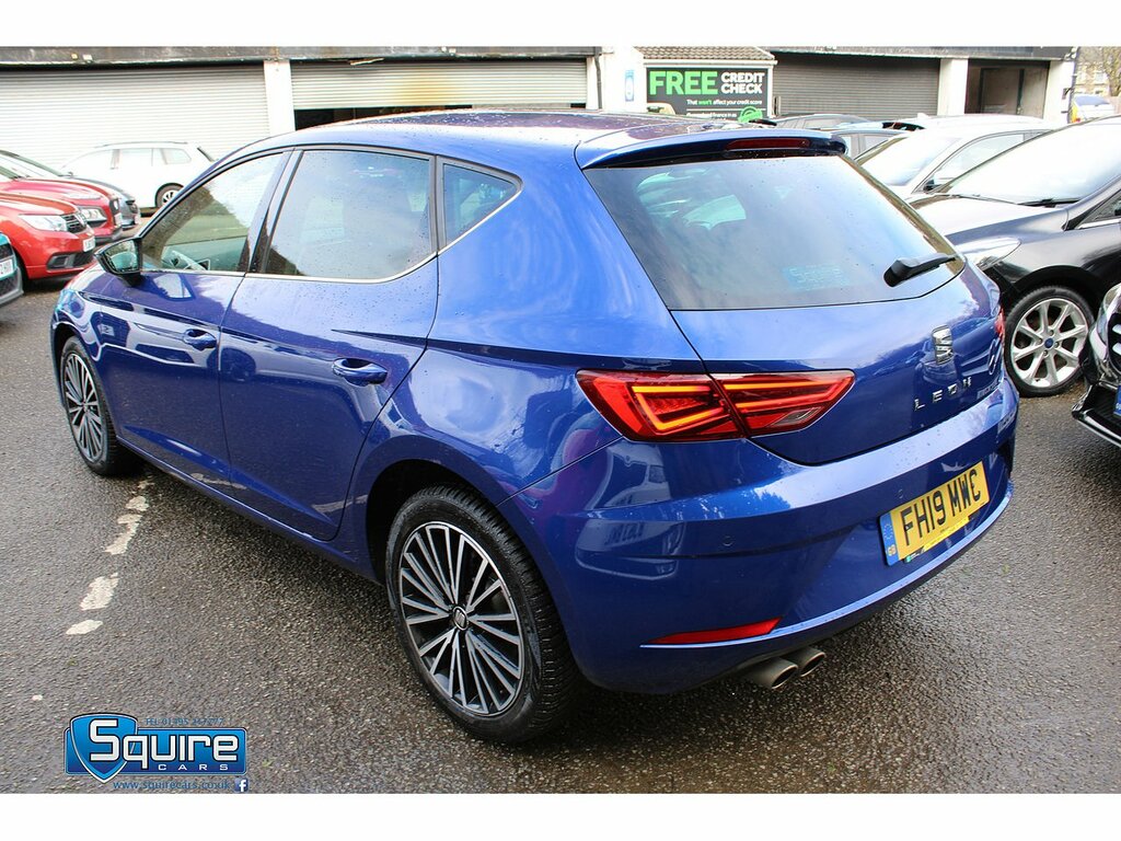 Seat Leon Tsi Evo Xcellence Lux U1464 Ulez FH19MWC Blue #3