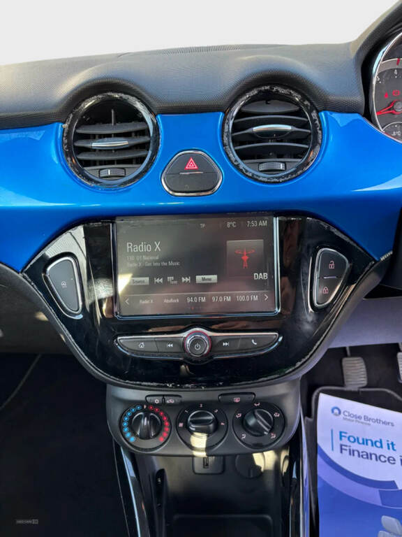 Vauxhall Adam 1.2I Energised NJ19UZW Blue #6