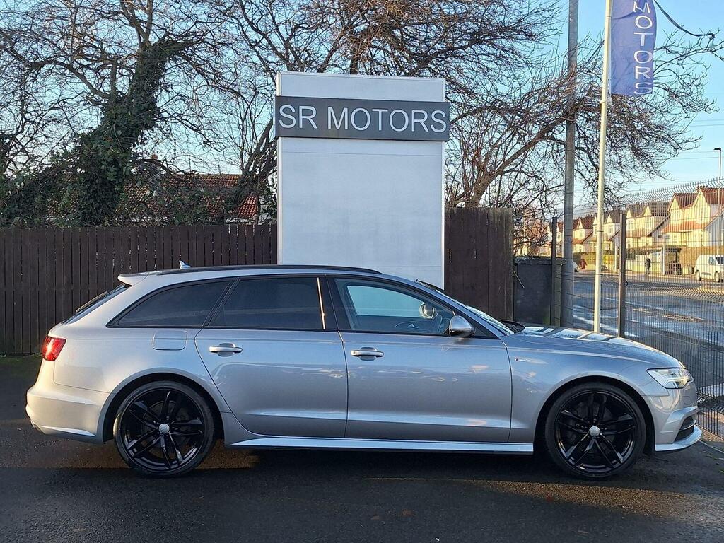 Audi A6 Avant Estate 2.0 Tdi Black Edition S Tronic Quattro Euro OY66EUM Grey #6