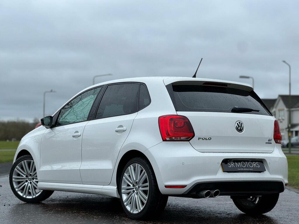 Volkswagen Polo Hatchback 1.4Tsi Bluemotion Tech Blue Gt Dsg 2013  White #2