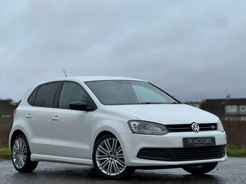 Volkswagen Polo Hatchback 1.4Tsi Bluemotion Tech Blue Gt Dsg 2013 White