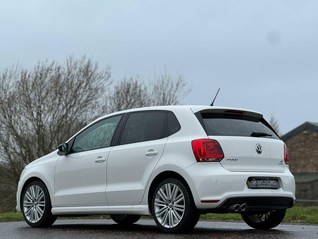 Volkswagen Polo Hatchback 1.4Tsi Bluemotion Tech Blue Gt Dsg 2013  White #5