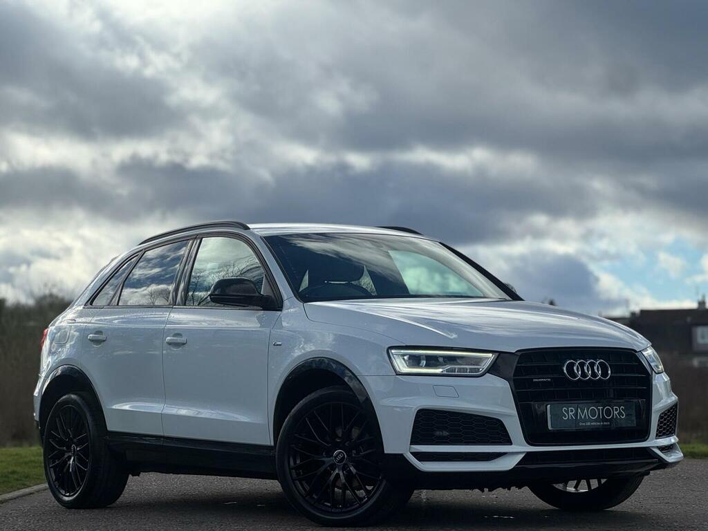 Audi Q3 Suv 2.0 Tdi Black Edition Quattro Euro 6 Ss White