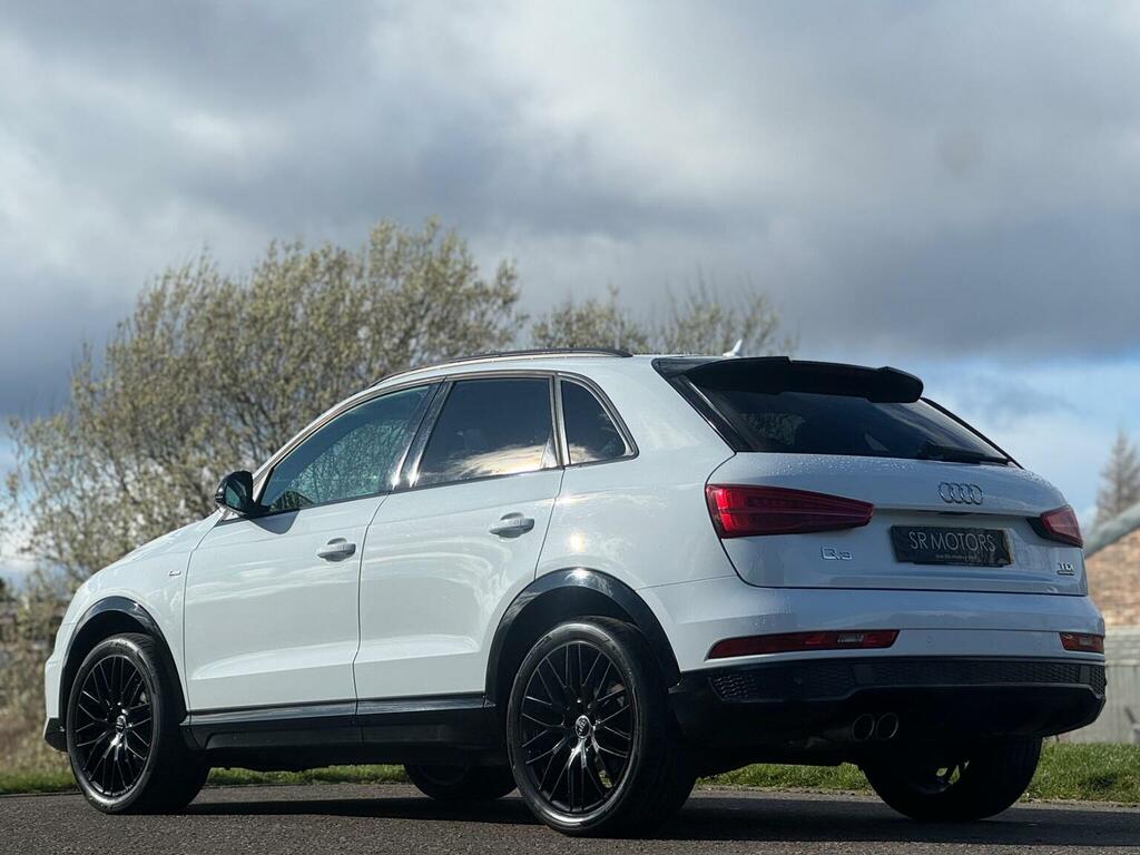 Audi Q3 Suv 2.0 Tdi Black Edition Quattro Euro 6 Ss SA17GGU White #6
