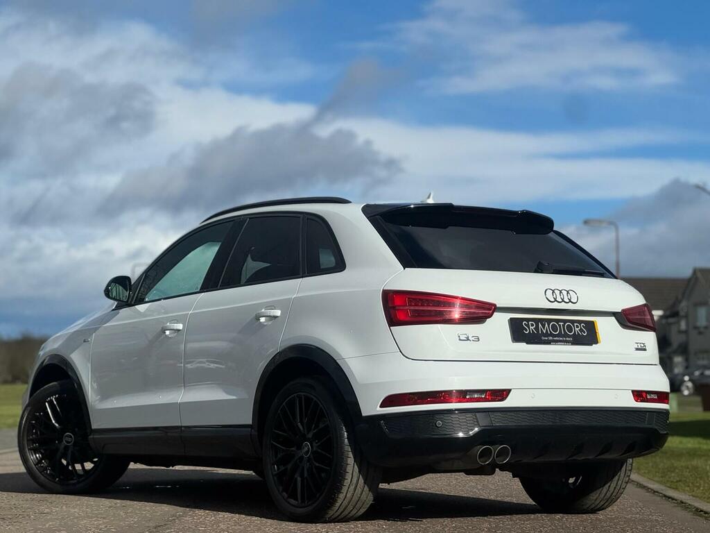 Audi Q3 Suv 2.0 Tdi Black Edition Quattro Euro 6 Ss SA17GGU White #2