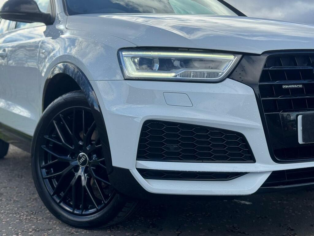 Audi Q3 Suv 2.0 Tdi Black Edition Quattro Euro 6 Ss SA17GGU White #3