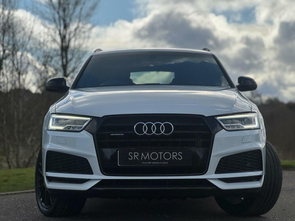 Audi Q3 Suv 2.0 Tdi Black Edition Quattro Euro 6 Ss SA17GGU White #4