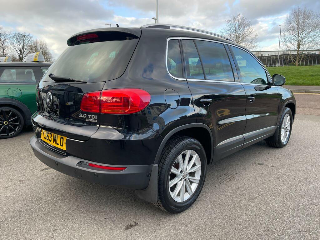 Volkswagen Tiguan 2.0 Tdi Bluemotion Tech Se Dsg 4Wd Euro 5 Ss YJ63MLO Black #6