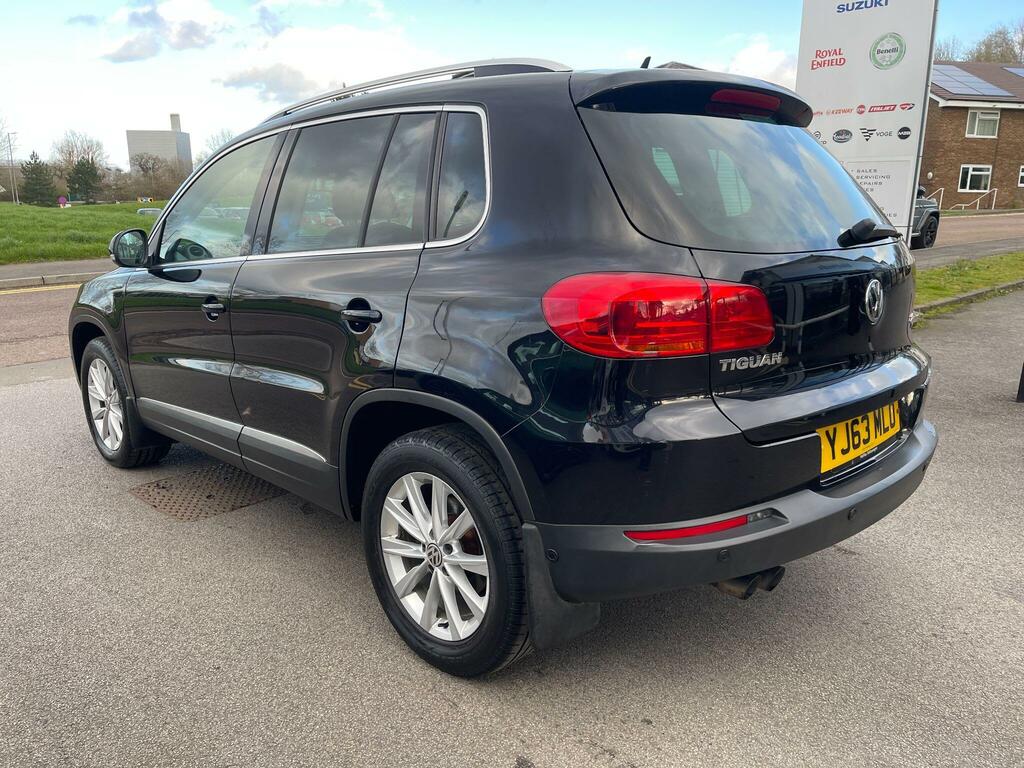 Volkswagen Tiguan 2.0 Tdi Bluemotion Tech Se Dsg 4Wd Euro 5 Ss YJ63MLO Black #5