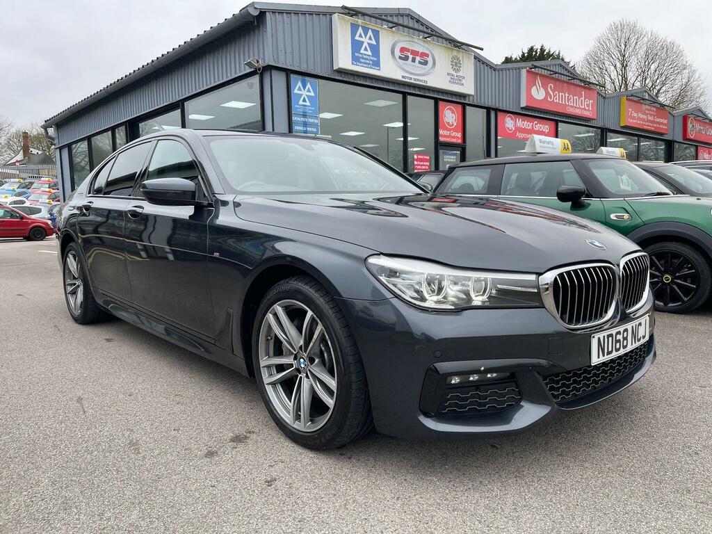 BMW 7 Series 3.0 730D M Sport Xdrive Euro 6 Ss ND68NCJ Grey #2
