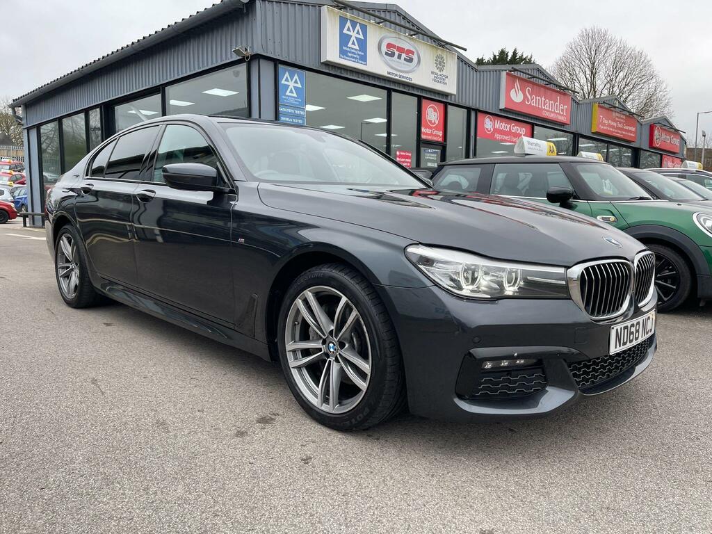 BMW 7 Series 3.0 730D M Sport Xdrive Euro 6 Ss ND68NCJ Grey #3
