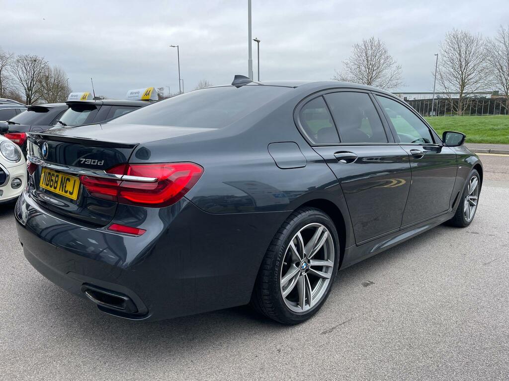 BMW 7 Series 3.0 730D M Sport Xdrive Euro 6 Ss ND68NCJ Grey #6