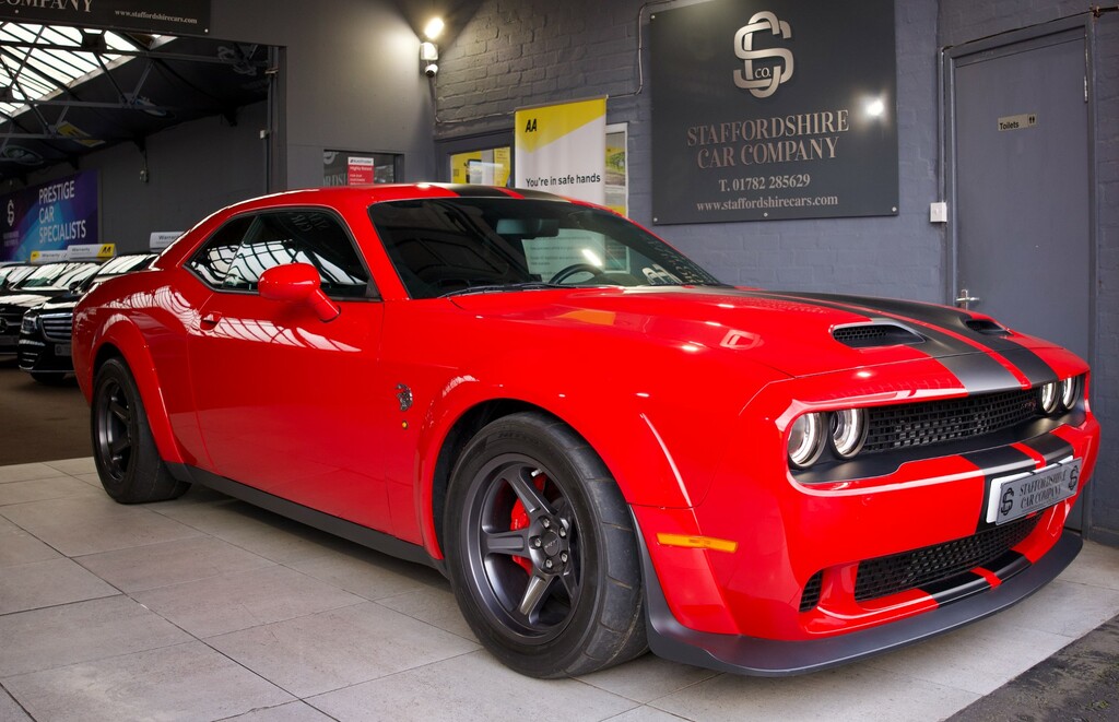 Dodge Challenger Srt Hellcat V8 Supercharger Orange #12