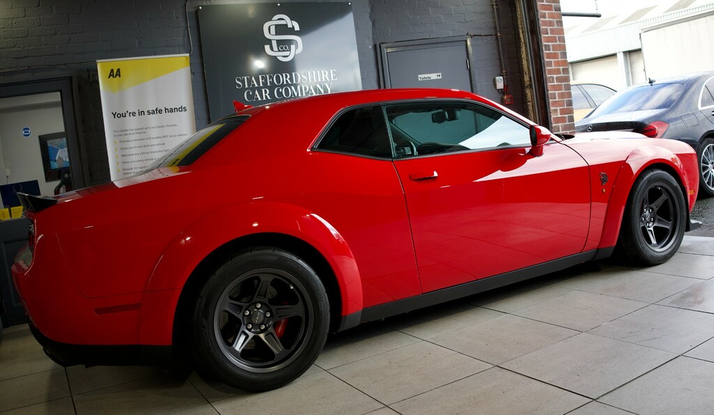 Dodge Challenger Srt Hellcat V8 Supercharger Orange #10