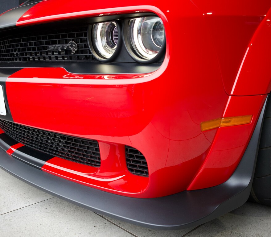 Dodge Challenger Srt Hellcat V8 Supercharger Orange #38