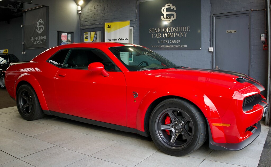 Dodge Challenger Srt Hellcat V8 Supercharger Orange #11