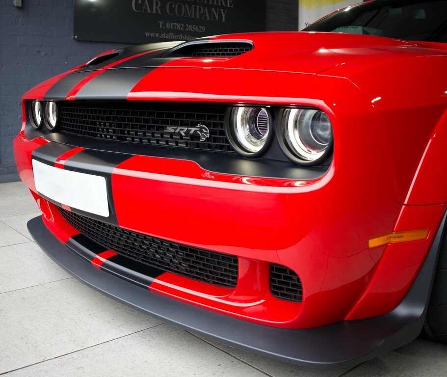 Dodge Challenger Srt Hellcat V8 Supercharger Orange #37