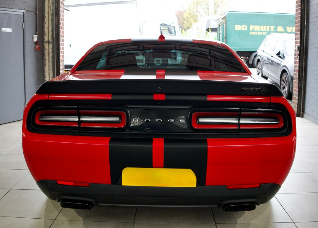Dodge Challenger Srt Hellcat V8 Supercharger Orange #8