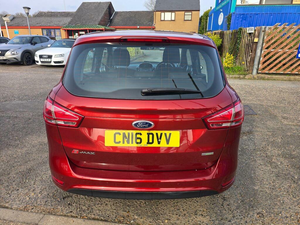 Ford B-Max 1.0T Ecoboost Zetec Euro 5 Red #4
