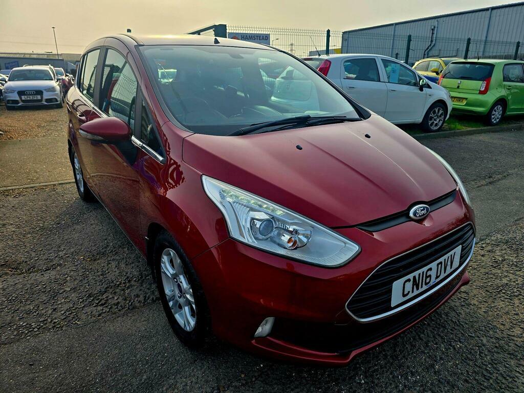 Ford B-Max 1.0T Ecoboost Zetec Euro 5 Red