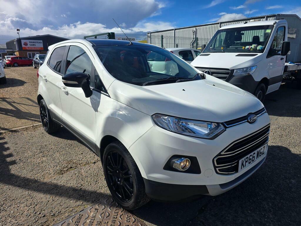 Ford Ecosport 1.0T Ecoboost Titanium S 2Wd Euro 6 S S White