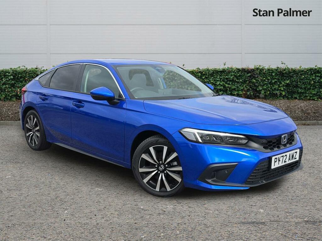 Honda Civic 2.0 H I-mmd Elegance Hatchback Hybrid E Blue