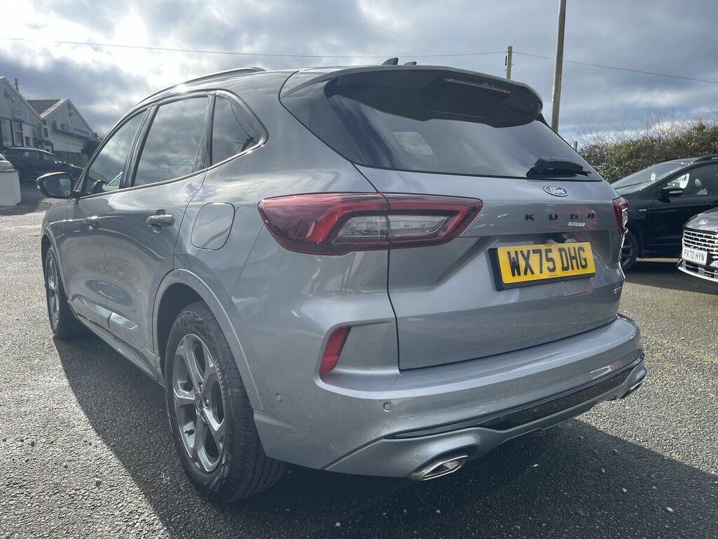 Ford Kuga 2.5H Duratec St-line Suv Hybrid Cvt Eur WX75DHG Silver #5