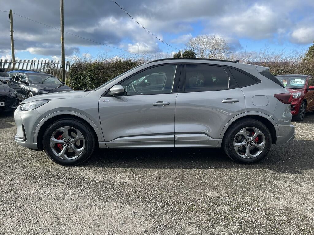 Ford Kuga 2.5H Duratec St-line Suv Hybrid Cvt Eur WX75DHG Silver #6