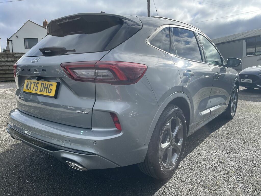 Ford Kuga 2.5H Duratec St-line Suv Hybrid Cvt Eur WX75DHG Silver #3