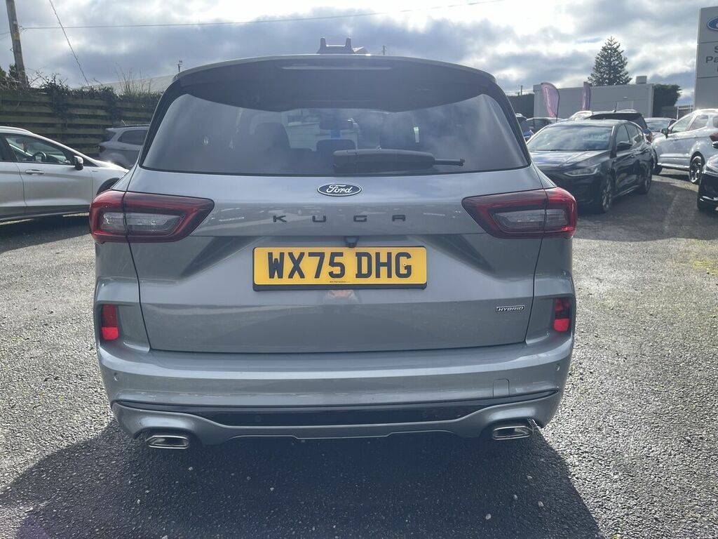Ford Kuga 2.5H Duratec St-line Suv Hybrid Cvt Eur WX75DHG Silver #4