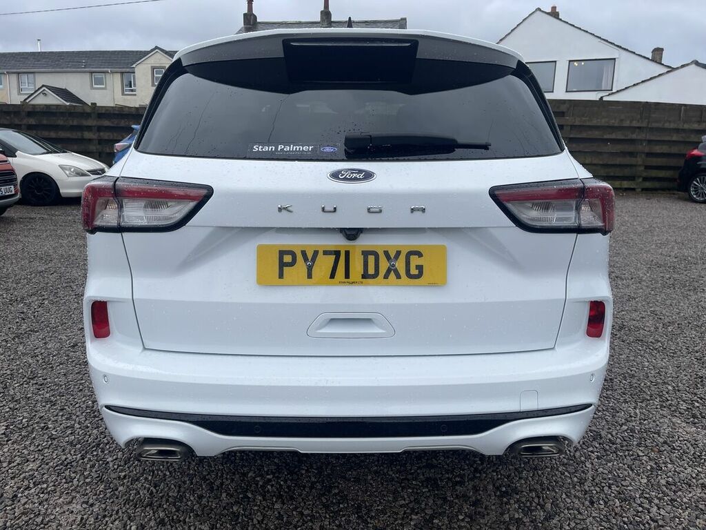 Ford Kuga 1.5 Ecoblue St-line Edition Suv PY71DXG White #4