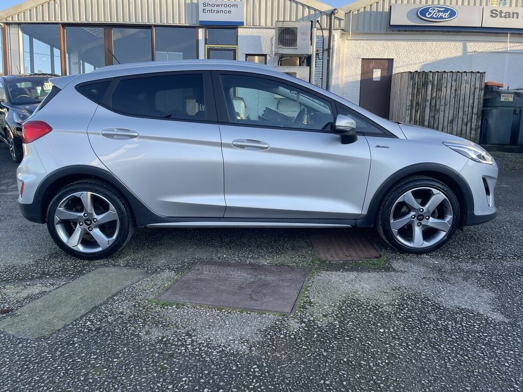 Ford Fiesta 1.0T Ecoboost Gpf Active 1 Hatchback Ma PV19ONJ Silver #2