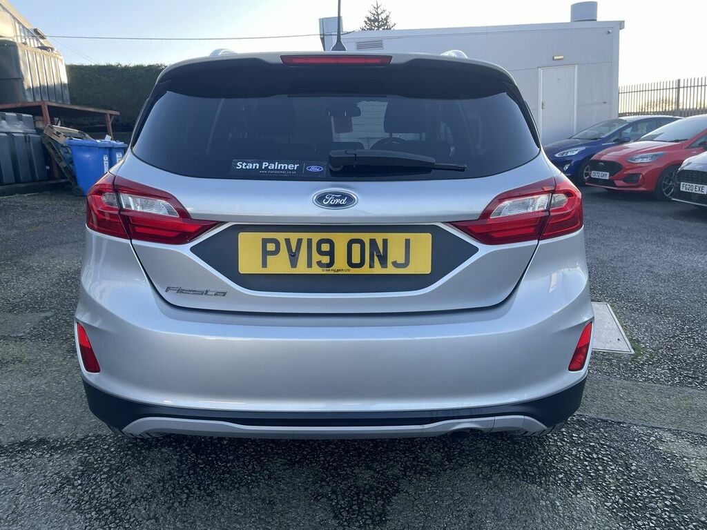 Ford Fiesta 1.0T Ecoboost Gpf Active 1 Hatchback Ma PV19ONJ Silver #4