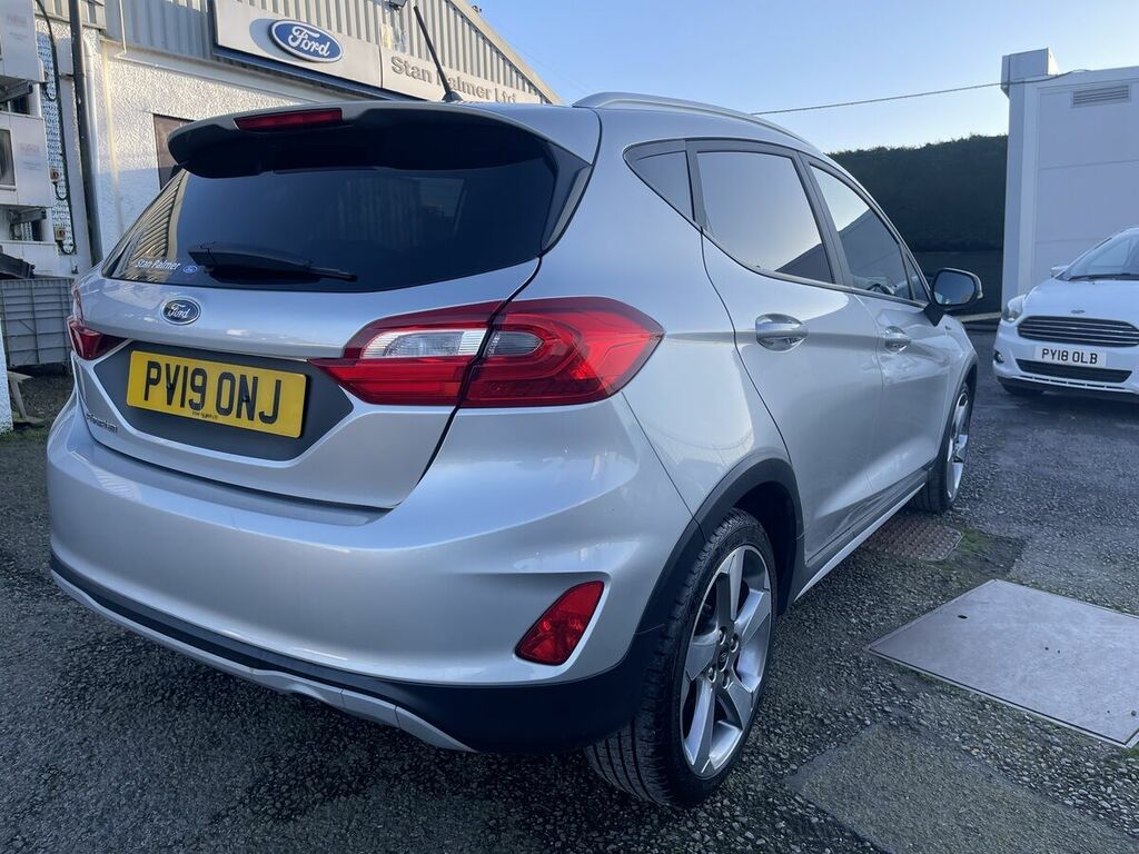 Ford Fiesta 1.0T Ecoboost Gpf Active 1 Hatchback Ma PV19ONJ Silver #3