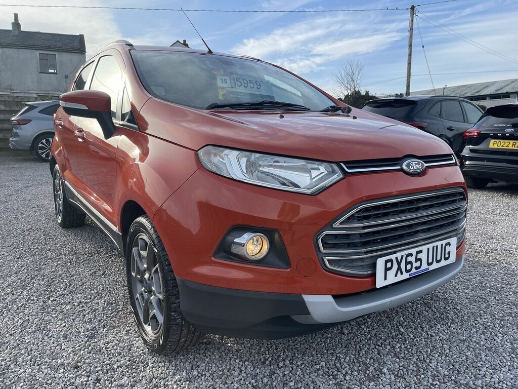 Ford Ecosport 1.0T Ecoboost Titanium Suv 2Wd E Red