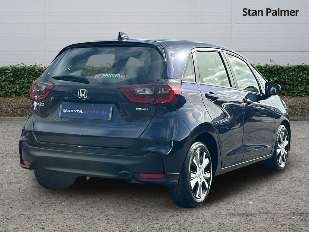 Honda Jazz 1.5 H I-mmd Elegance Hatchback Hybrid E PX74XAK Blue #3