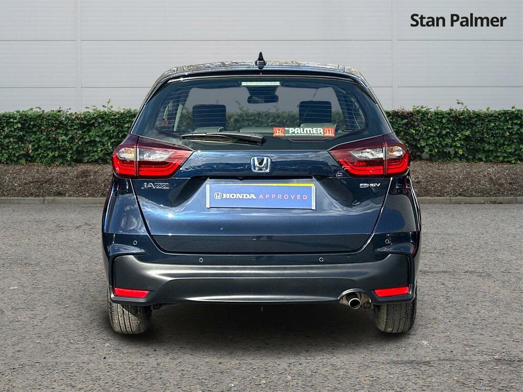Honda Jazz 1.5 H I-mmd Elegance Hatchback Hybrid E PX74XAK Blue #4