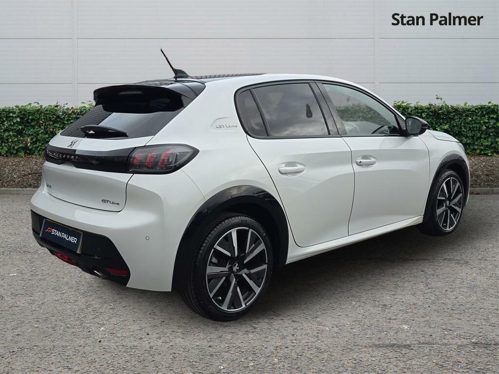 Peugeot 208 1.2 Puretech Gt Line Hatchback E PX69VRZ White #3