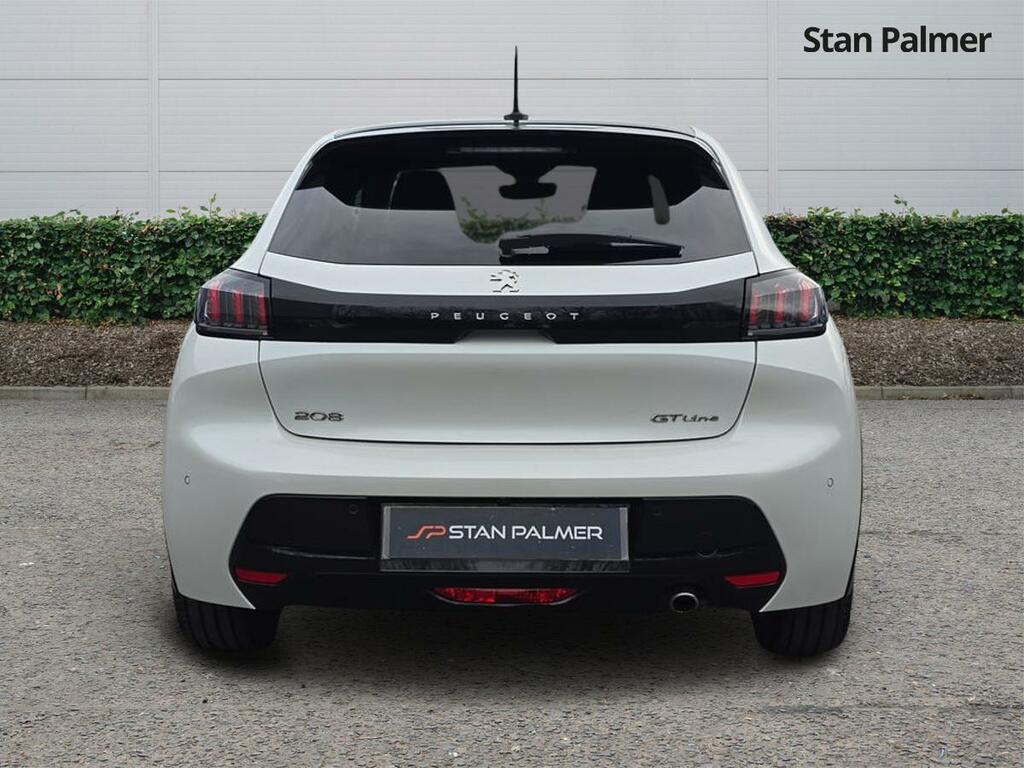 Peugeot 208 1.2 Puretech Gt Line Hatchback E PX69VRZ White #4