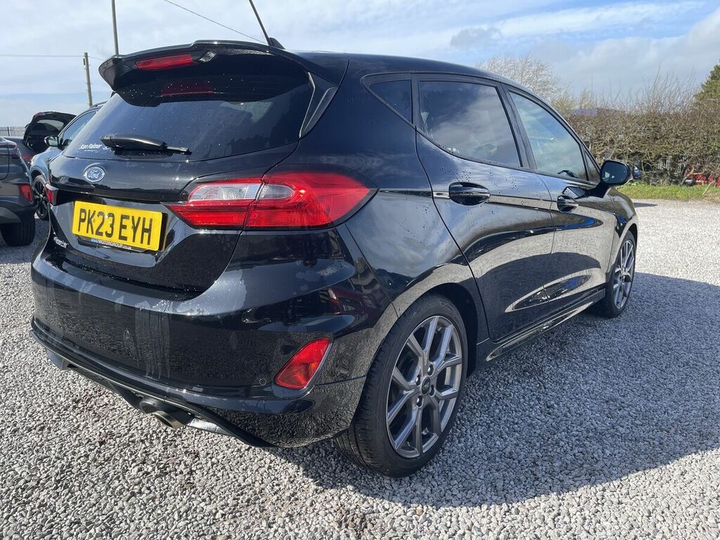 Ford Fiesta 1.0T Ecoboost St-line Hatchback Black #3