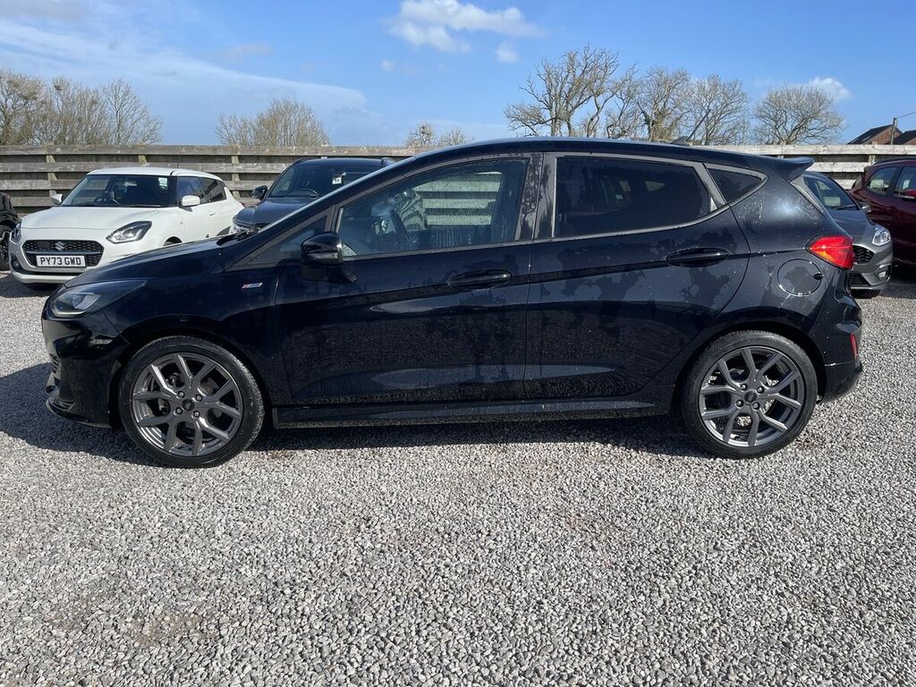Ford Fiesta 1.0T Ecoboost St-line Hatchback Black #6