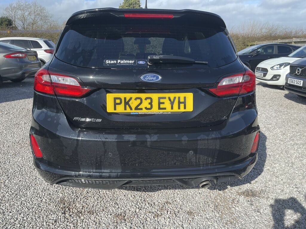Ford Fiesta 1.0T Ecoboost St-line Hatchback Black #5