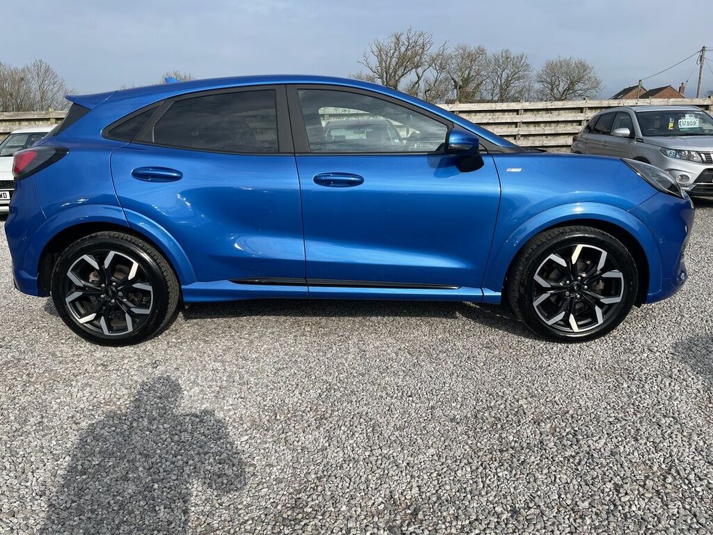 Ford Puma 1.0T Ecoboost Mhev St-line X First Edition Suv PY20HHG Blue #2