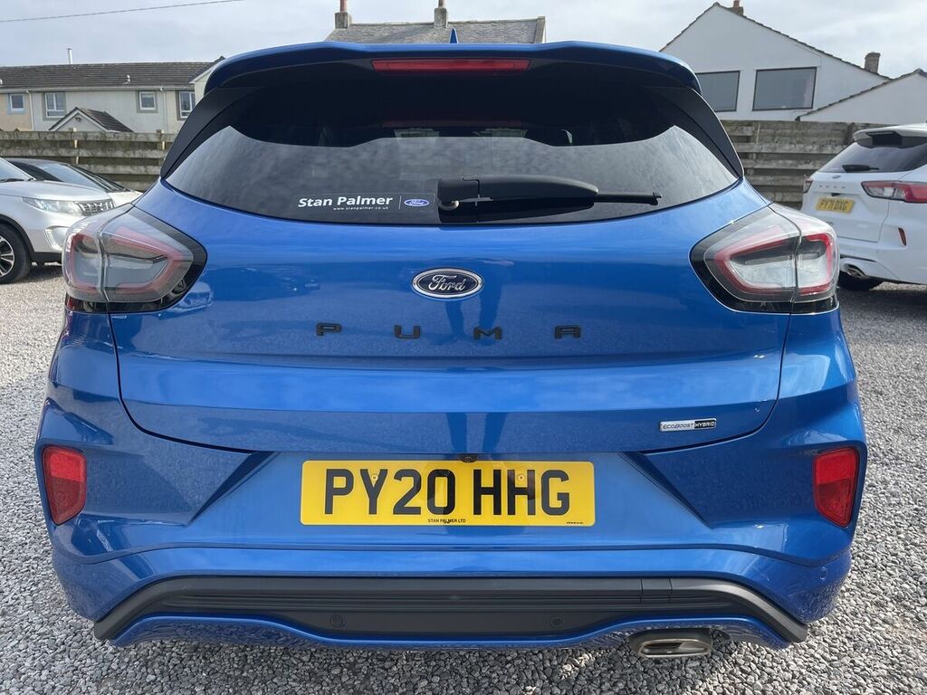 Ford Puma 1.0T Ecoboost Mhev St-line X First Edition Suv PY20HHG Blue #4