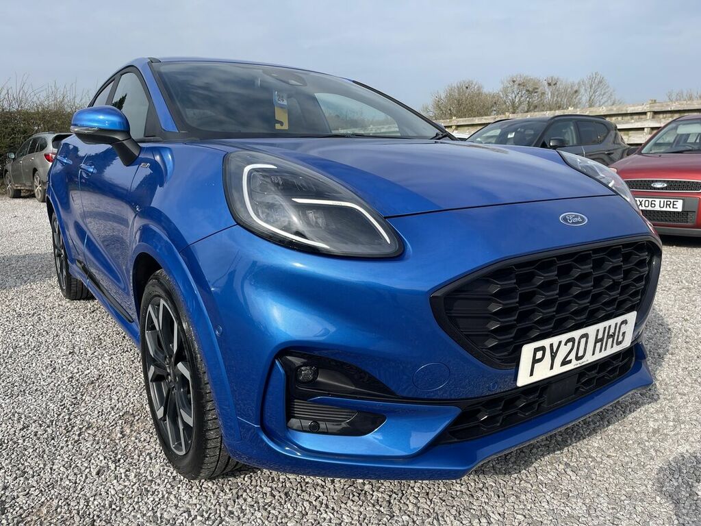 Ford Puma 1.0T Ecoboost Mhev St-line X First Edition Suv Blue