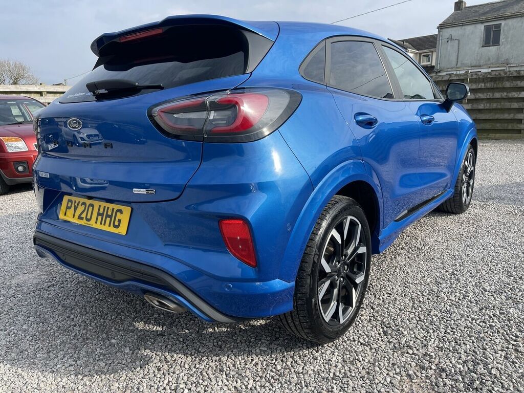 Ford Puma 1.0T Ecoboost Mhev St-line X First Edition Suv PY20HHG Blue #3