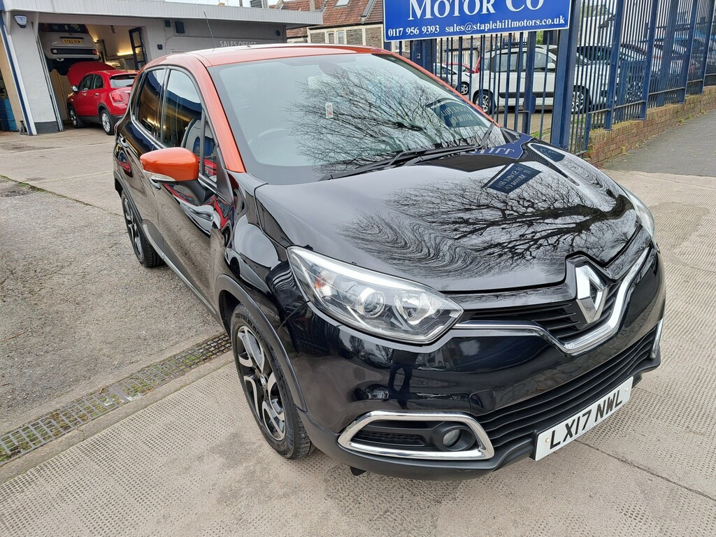 Renault Captur 1.5 Dynamique S Nav Dci 90 LX17NWL Black #6